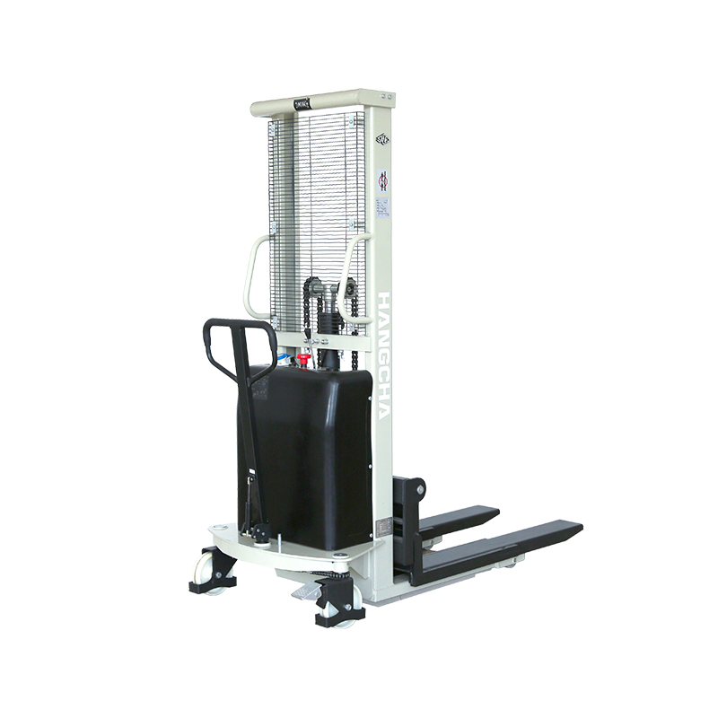 Hangcha Semi Electric Palet Stacker Stacker 1.6m